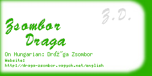 zsombor draga business card